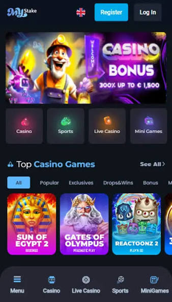 Opzioni di rimborso di Mystake